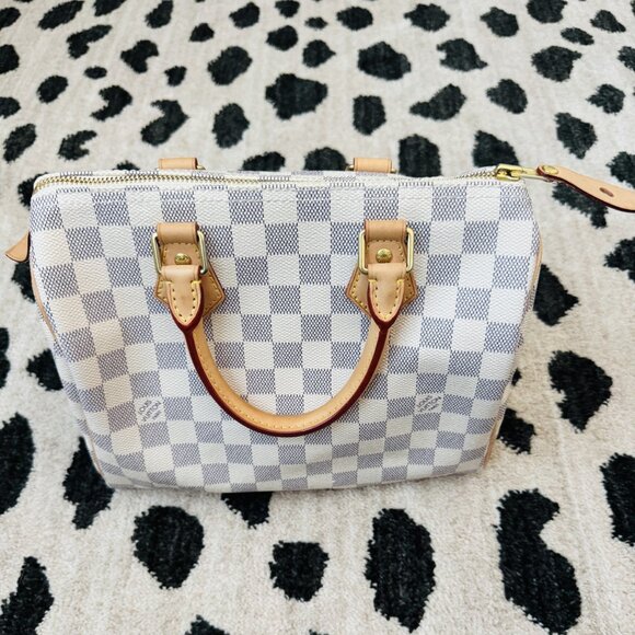Louis Vuitton Classic Speedy 25 Damier Azur - Picture 1 of 8